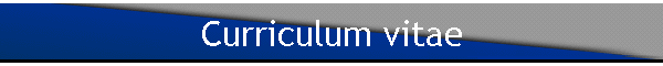 Curriculum vitae